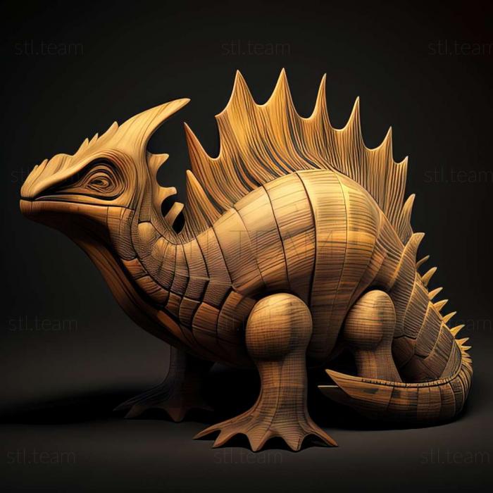 3D model Convolosaurus (STL)